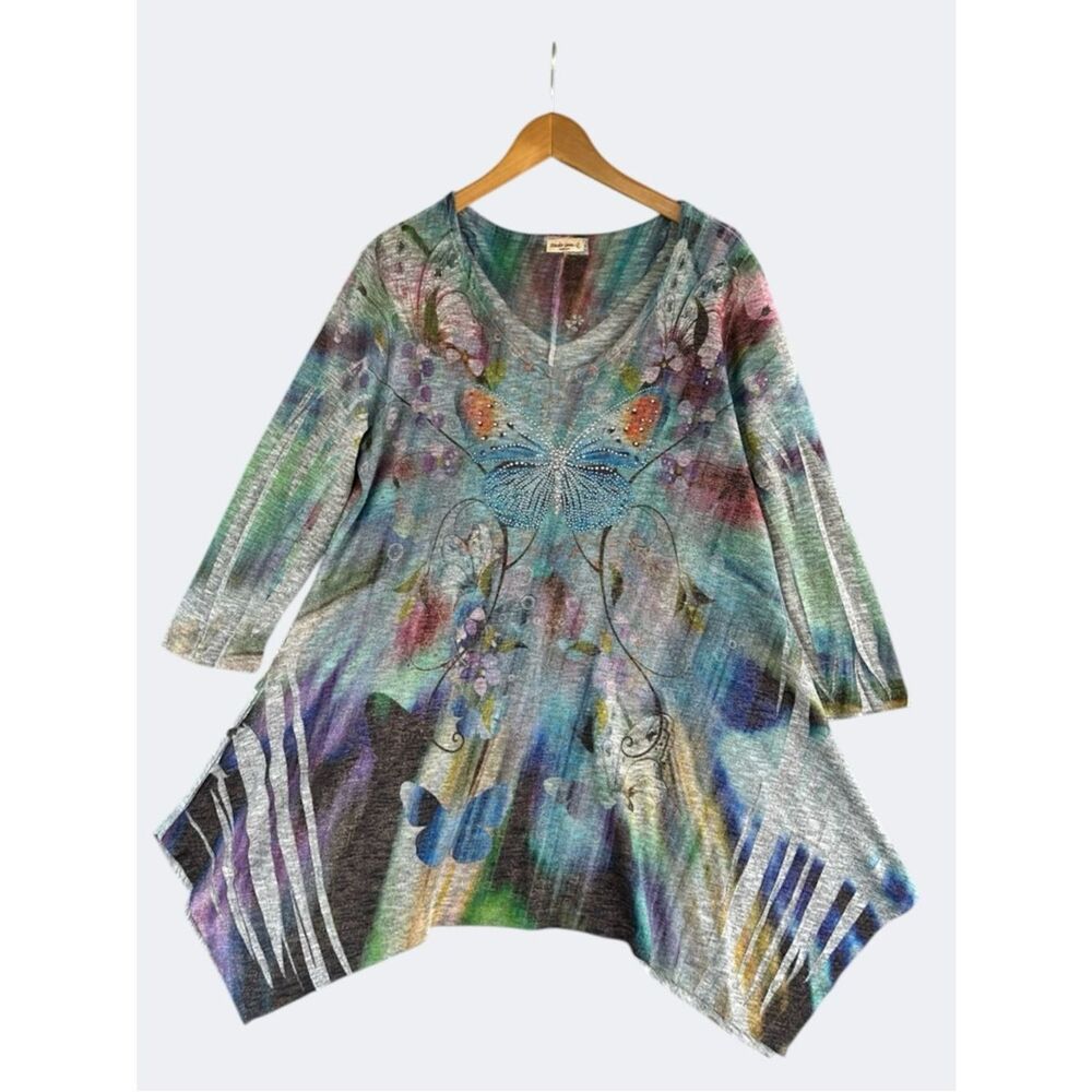 🎉5 for $45🎉 Studio gem top blouse shirt size  M